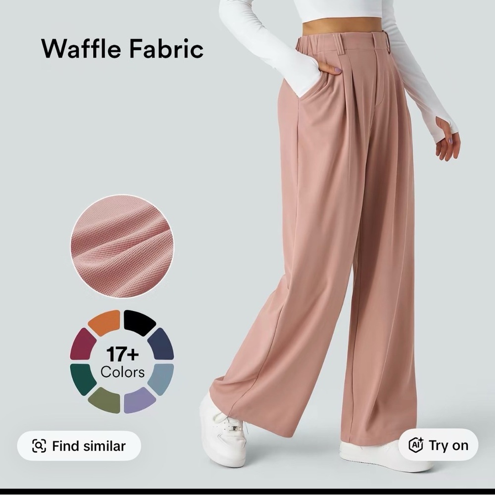 Halara Waffle Pants